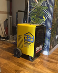 Industrial dehumidifier on site