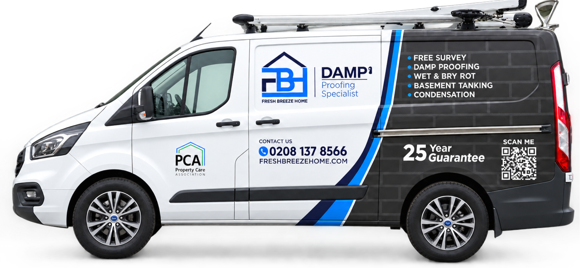 Fresh Breeze Home service van